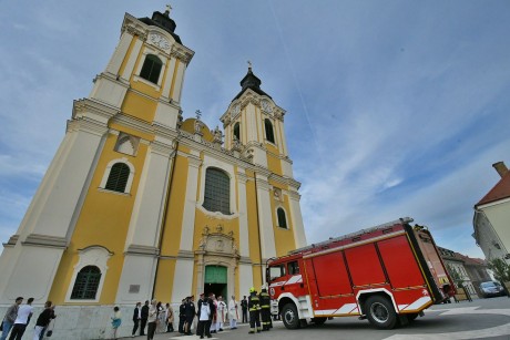 Püspöki szentmise a Székesegyházban a tűzoltókért